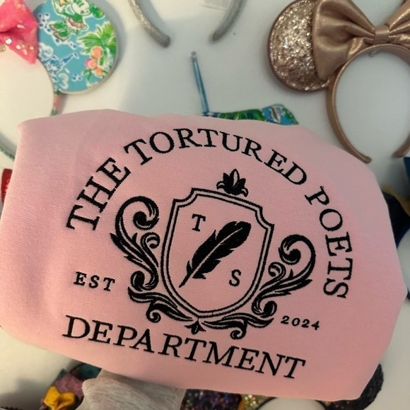 The Tortured Poets Department embroidered Sweatshirt - Picture 2 of 2